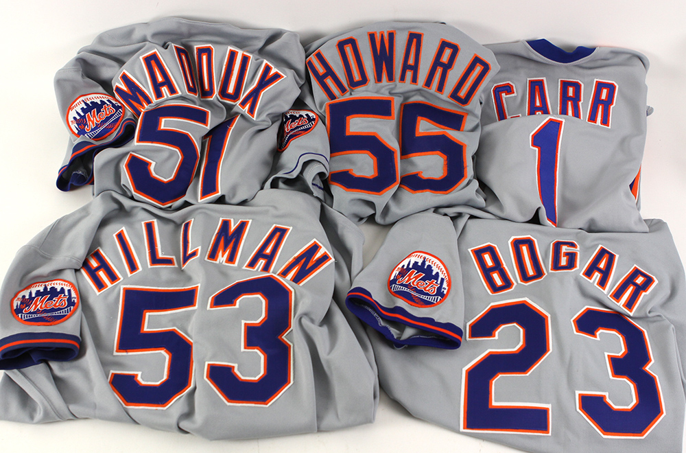Lot Detail - 1988-95 New York Mets Game Worn Jersey Collection