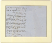 1861 Abraham Lincoln 16th President of the United States Signed Letter (JSA)