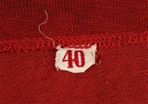 1920's-30's 198th AAA Basketball Champs Game Worn Sweater (MEARS LOA)
