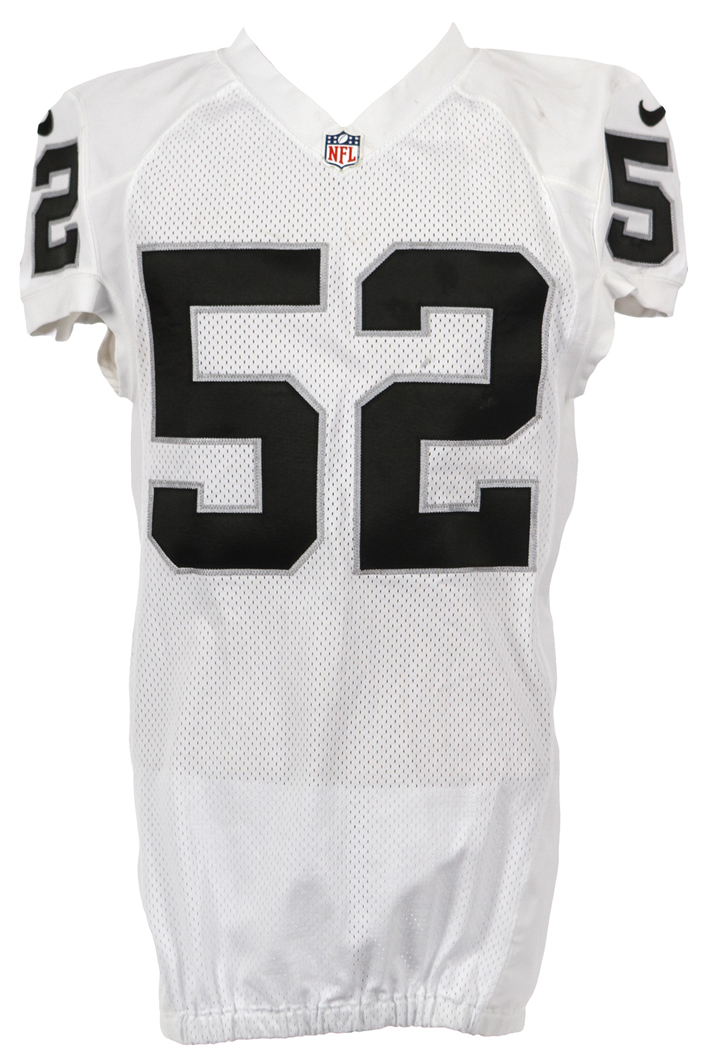 game used raiders jersey