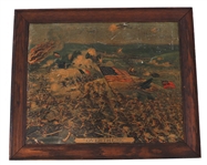 1917-1918 WW1 "Over there" 18"x24" Framed Print (John Armitage Collection)