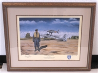 "Wielding the Iron Hammer" 25"x30" Framed Print, #172/1000 (Jack Armitage Collection)