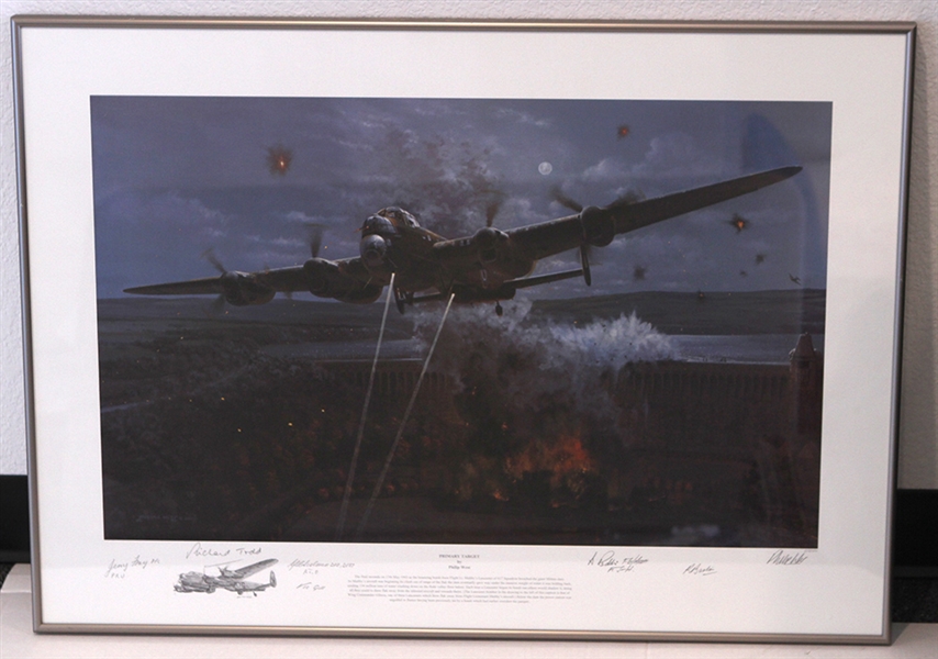 "Primary Target" 24"x33" Framed Print, #115/350 (Jack Armitage Collection)