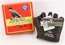 2007 Babe Ruth New York Yankees High Quality Replica Reach Home Run Special Player Endorsed Fielders Mitt w/ Box