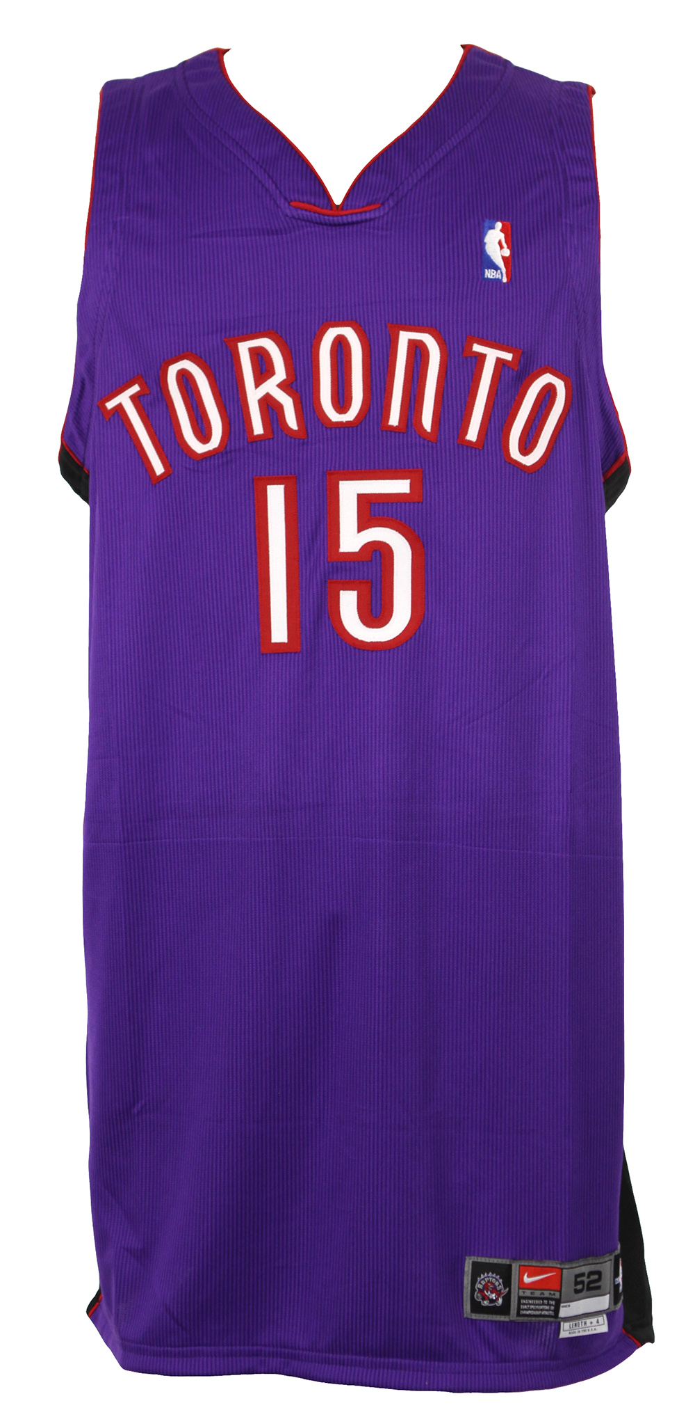 Vince Carter Toronto Raptors Game Worn 