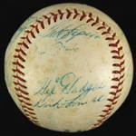 1958-62 Multi Signed ONL Giles Baseball w/ 20 Signatures Including Roger Maris, Ernie Banks, Gil Hodges & More (JSA)
