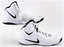 2014-15 Deron Williams Brooklyn Nets Game Worn Nike Sneakers (MEARS LOA/Steiner)