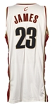 2003-04 LeBron James Cleveland Cavaliers Home Jersey (MEARS LOA)