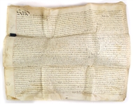 1791 (March 16th) Legal Release on Parchment
