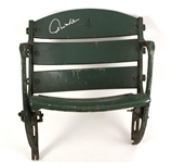 1953-2000 Paul Molitor Milwaukee Brewers Signed County Stadium Seat (MEARS LOA/JSA)