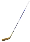 1980's-90's Game Used/Signed Hockey Stick Collection - Lot of 3 w/ Denis Savard, Jerome Dupont & 1997-98 Turner Cup Champion Chicago Wolves (MEARS LOA/JSA)