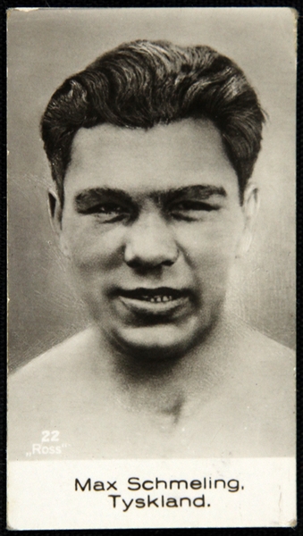 1930s Max Schmeling World Heavyweight Champion Cloetta Trading Card
