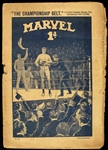 1911 Marvel "The Championship Belt" Introducing Tom Sayers Boxing Periodical