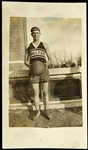 1930s Shelton Basketball Player 2.5" x 4.25" Original Photo