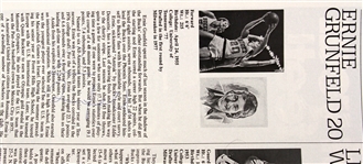 1978 Milwaukee Bucks Cleveland Cavaliers Signed MECCA Arena Program w/ 11 Signatures (JSA)