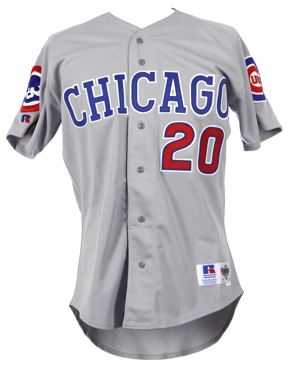 Lot Detail 1992 Jerome Walton Chicago Cubs Game Worn Road Jersey MEARS LOA