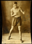 1910's Earl Johnson Southern Middleweight Sensation 7 x 10 Original Photo