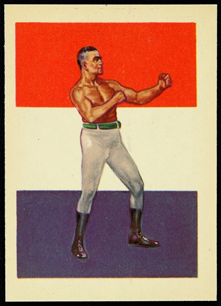 1956 The Great John L. Sullivan First Recognized World Heavyweight Champion Adventure Trading Card 