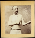 1876-79 Tom Allen Heavyweight Boxer 3.5 x 4 Studio Photo 