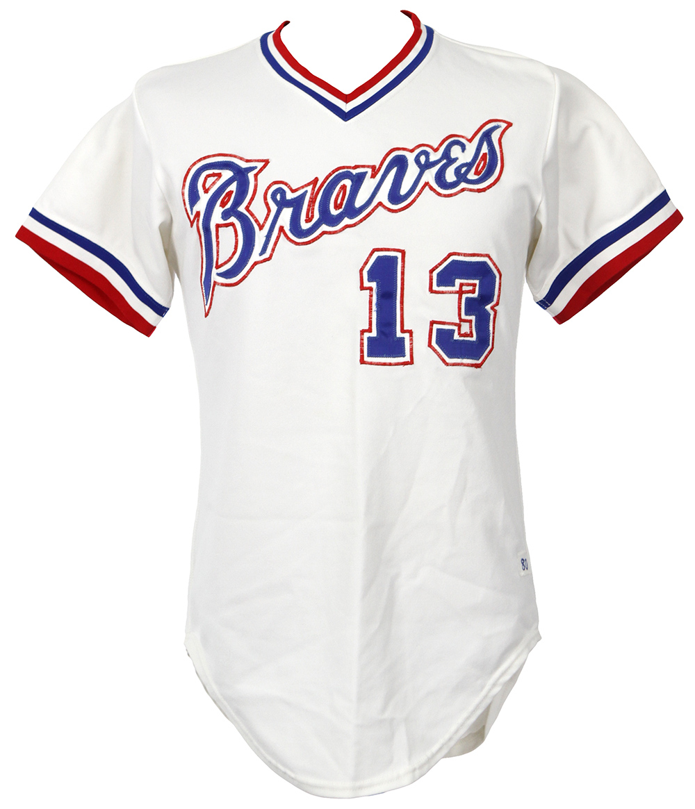 Atlanta Braves #13 Home Jersey 