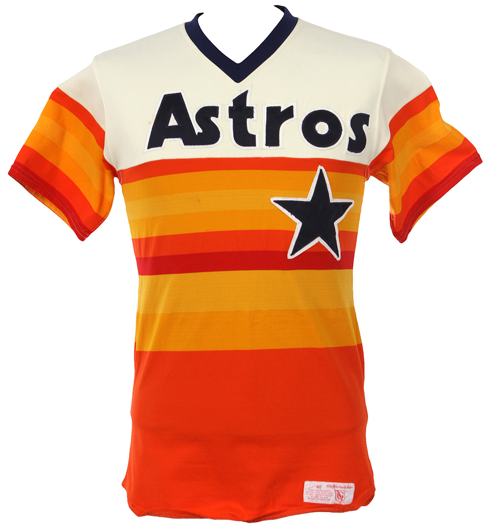 Lot Detail - 1984-85 Dickie Thon Houston Astros Game Worn “Rainbow