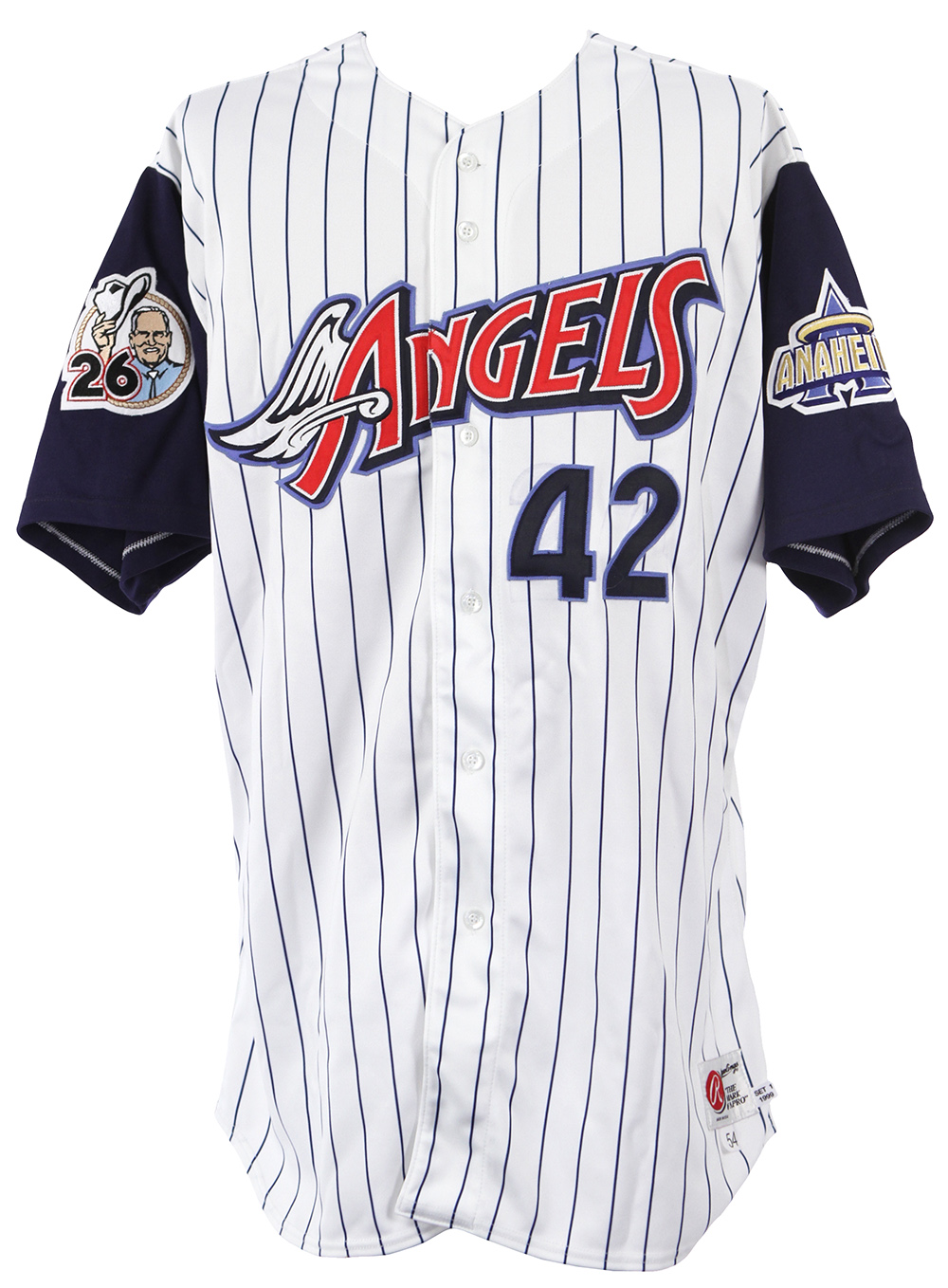 Mo Vaughn Anaheim Angels Home Jersey 