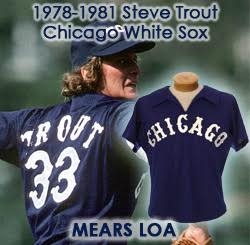 Lot Detail - 1978-81 Steve Trout Chicago White Sox Game Worn Road