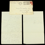 1923 Personal Correspondence w/ Arkansas State Fair Postmark