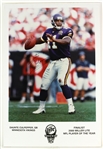 2000 Donovan McNabb Daunte Culpepper Vinny Testaverde La'Roi Glover Signed 24 x 36 Mounted Miller Lite Player of the Year Displays - Lot of 4 (JSA)