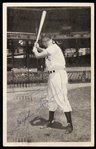 1952 Ralph Kiner Pittsburgh Pirates Signed 3.5" x 5.5" Postcard (JSA)