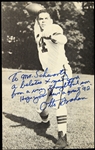 1992 Otto Graham Cleveland Browns Signed 3.5" x 5.5" Postcard (JSA)