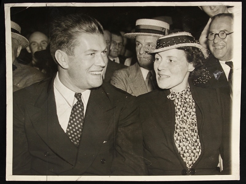 1940 Gene Tunney World Heavyweight Champion 7" x 9" Original Photo