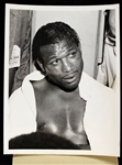 1957 Sugar Ray Robinson World Middleweight Champion 7" x 9" Original Photo (Carmen Basilio Estate)