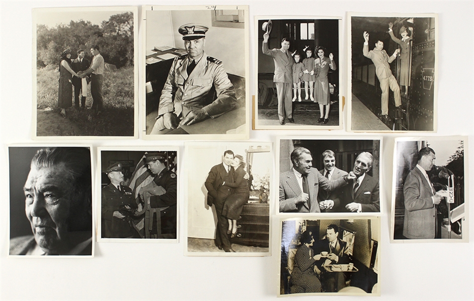 1930s-70s Jack Dempsey World Heavyweight Champion Original Photo Collection - Lot of 10