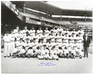 1959 Harmon Killebrew Washington Senators Signed & Inscribed 16" x 20" Team Photo (JSA)