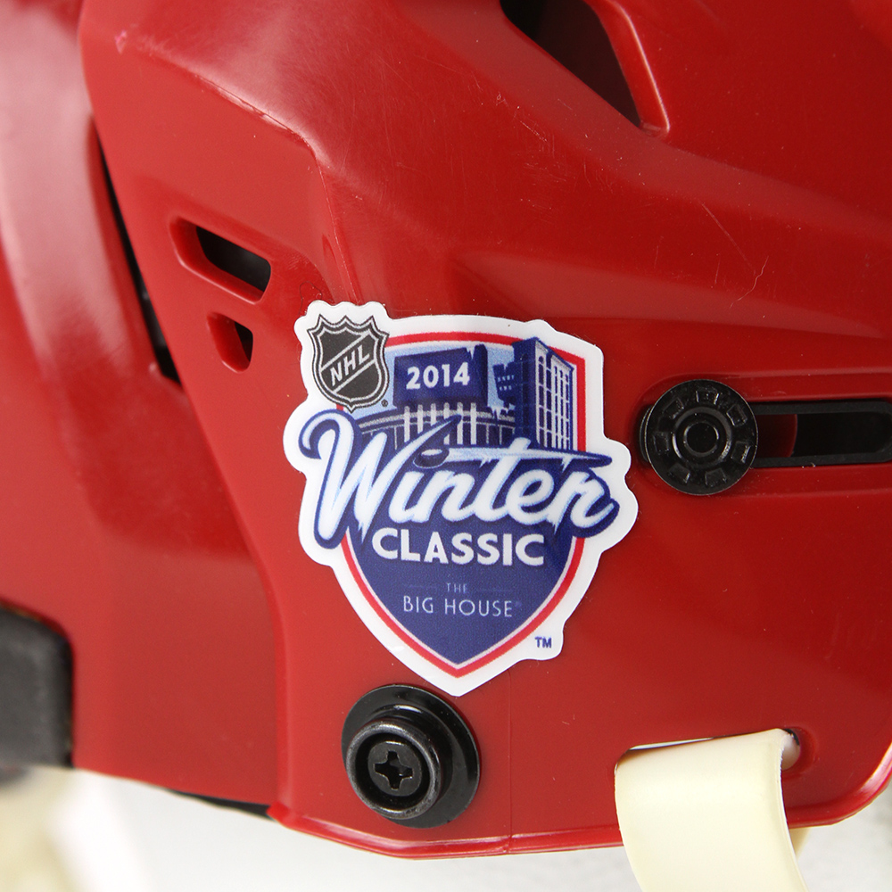 2013-14 Brian Lashoff Detroit Red Wings Winter Classic Game Worn