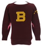 1920s Game Worn OShea Knitting Mills Football Sweater w/ Leather Elbow Pads (MEARS LOA)