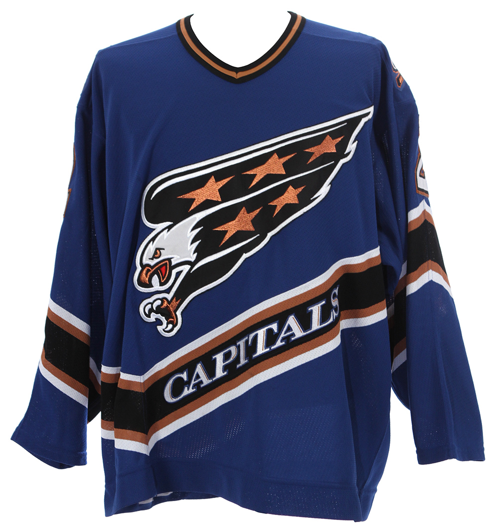 washington capitals game worn jerseys