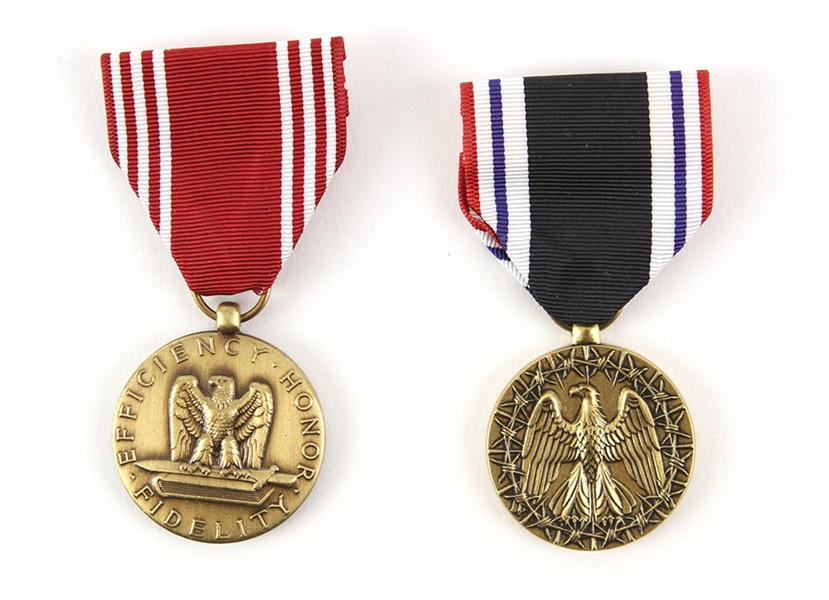 1990s Good Conduct & Prisoner of War Medals - Lot of 2