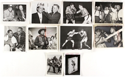 1950's-70's Archie Moore World Light Heavyweight Champion Original Photo Collection - Lot of 18