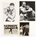 1986-87 Mike Tyson World Heavyweight Champion Original Photo Collection - Lot of 4