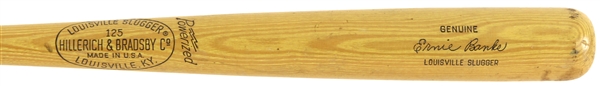 1965-68 Ernie Banks Chicago Cubs H&B Louisville Slugger Store Model Bat