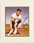 1990s Ted Williams Boston Red Sox Signed 11" x 14" Matted Photo (JSA)
