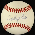 1987-88 Don Drysdale Los Angeles Dodgers Signed ONL Giamatti Baseball (JSA)