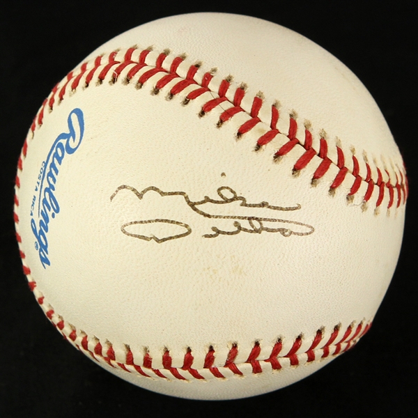 1990-92 Mike Ditka Chicago Bears Signed OAL Brown Baseball (JSA)