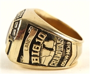 1981 Garcia Lane Ohio State Buckeyes Big Ten Football Champions Ring (MEARS LOA)