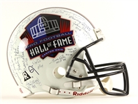 1990s-2000s NFL Hall of Fame Multi Signed Full Size Riddell Helmet w/ 26 Signatures Including Lawrence Taylor, Terry Bradshaw, Roger Staubach & More *JSA Full Letter*