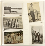 1900's-80's Massive Fishing Postcard Collection - Lot of 500 in Album