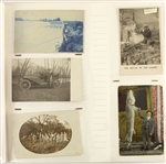 1900's-80's Massive Fishing Postcard Collection - Lot of 500 in Album