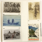 1900's-80's Massive Fishing Postcard Collection - Lot of 500 in Album